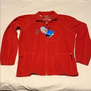 Boston Red Sox MLB red men’s large jacket NWT